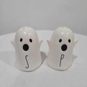 Rae Dunn ghost salt and pepper shakers
